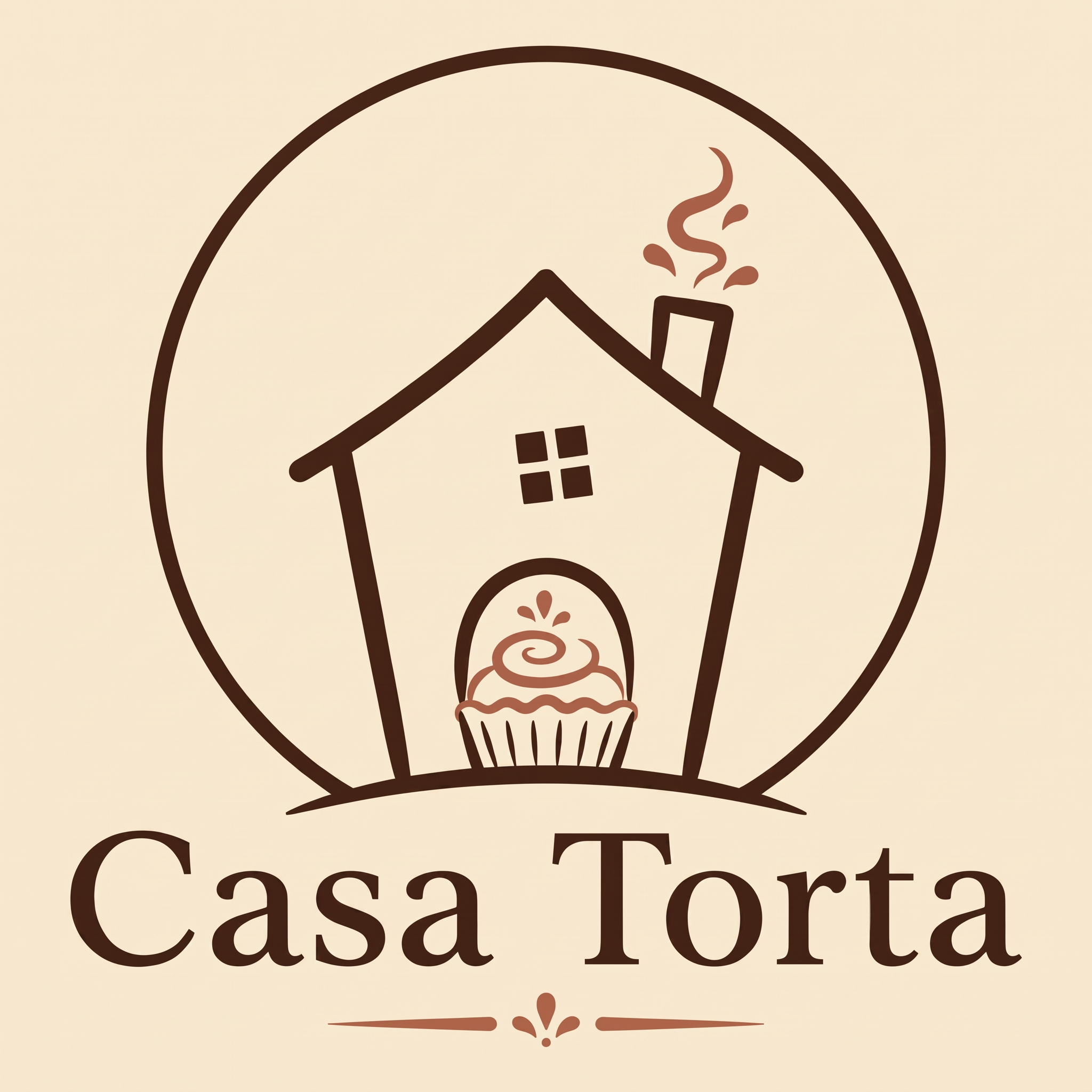 Logo em fundo creme